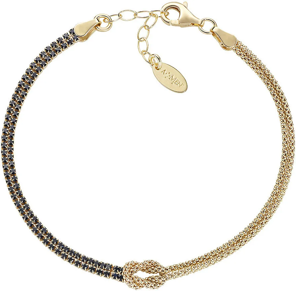 Bracciale Amen Nodo D'amore | Oro e Stile per ogni Giorno