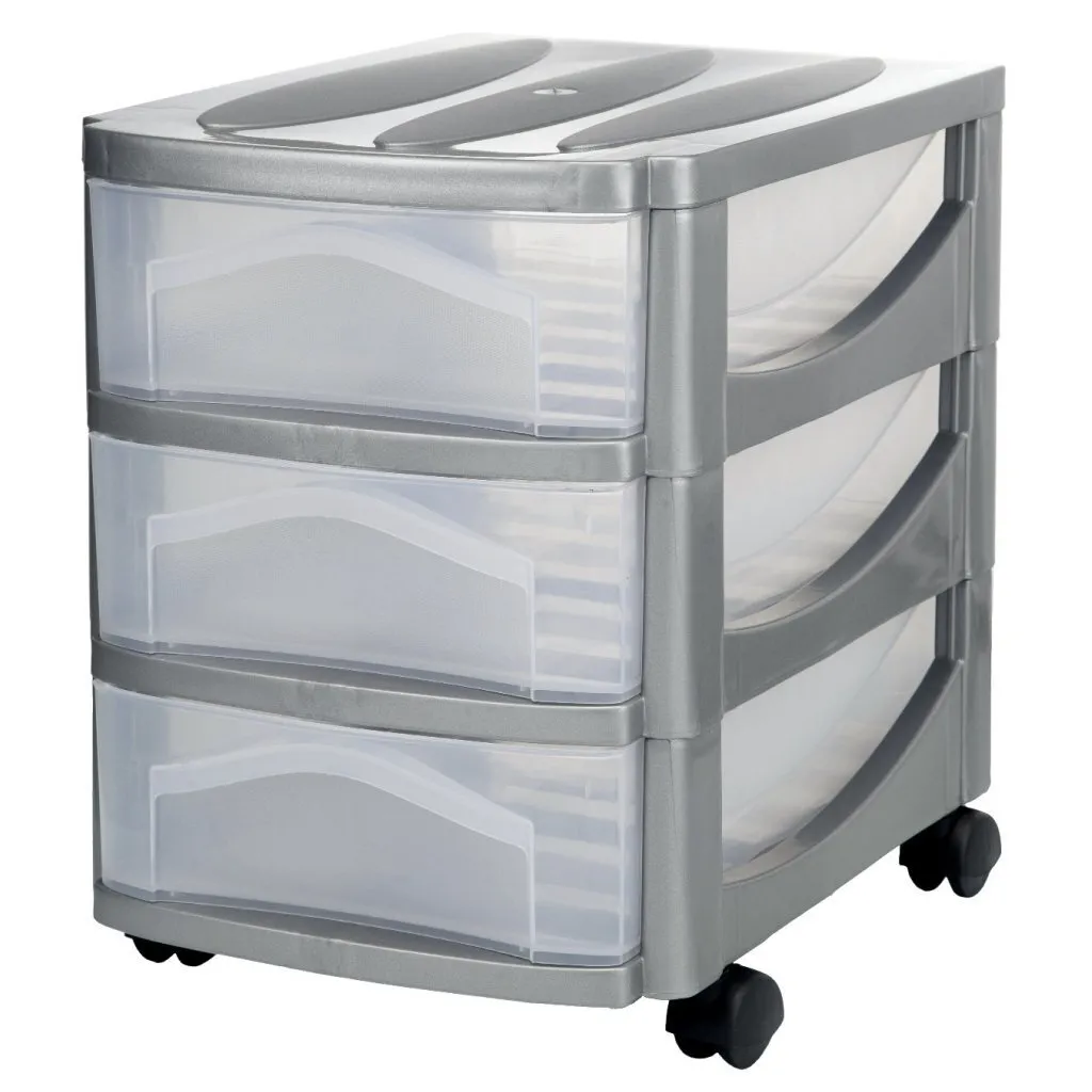 Gagnez de la Place avec le Système de Rangement Bama Big Hobby à 3 Tiroirs 40cm