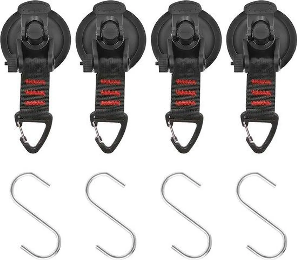 Ventouse ultra adhérente rotation 360 degrés et 4 crochets polyvalents