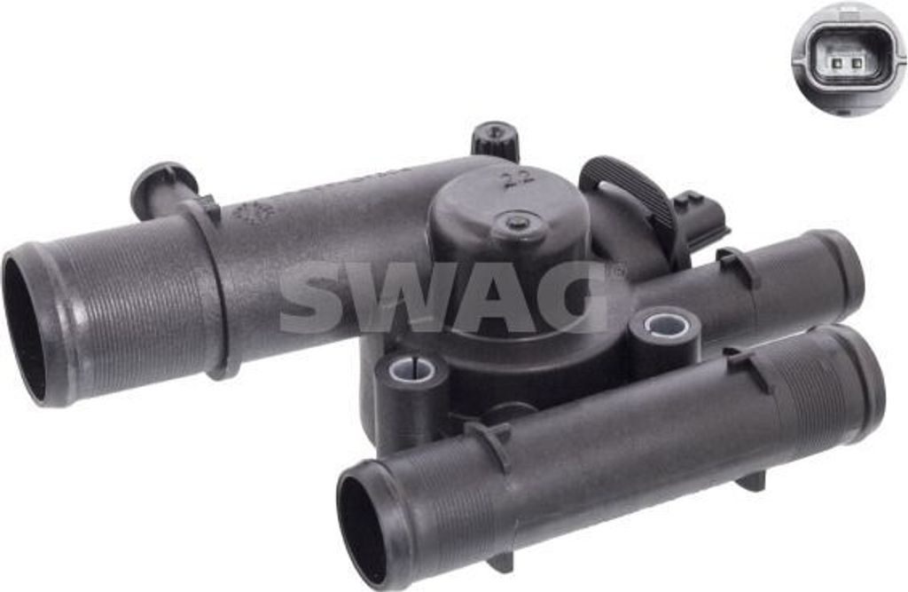 SWAG Thermostat Kühlmittel 89°C für RENAULT SCÉNIC II (JM0/1) MEGANE II Coupé-Cabriolet (EM0/1) MEGANE II Kombi (KM0/1) MEGANE II (BM0/1, CM0/1)