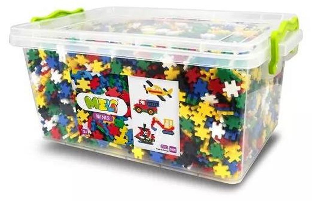 Meli Minis Edu Konstruktionsset – 5000 Teile für kreatives Lernen und Bauen
