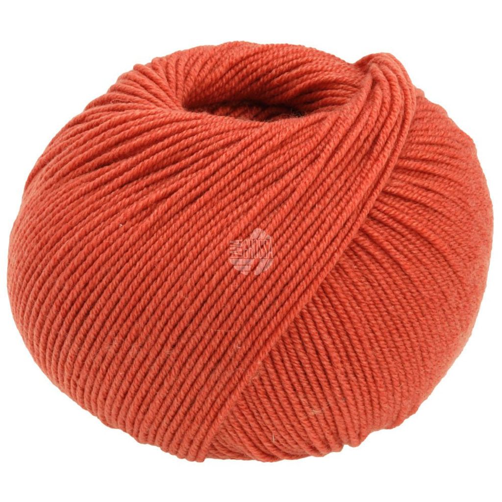 Lana Grossa - Cool Wool Seta 0008 rostrot Produktbild 
