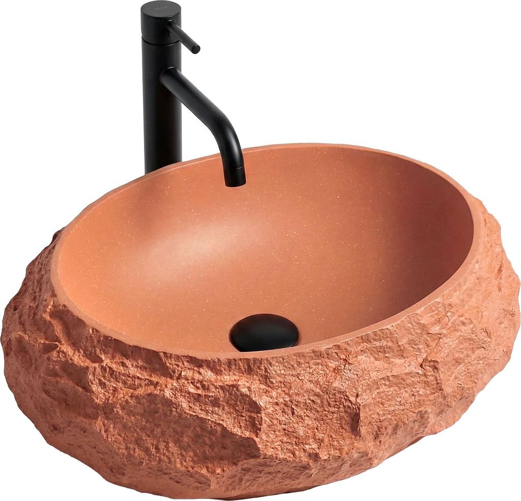 Aufsatzwaschbecken Rea Mika Orange Produktbild 