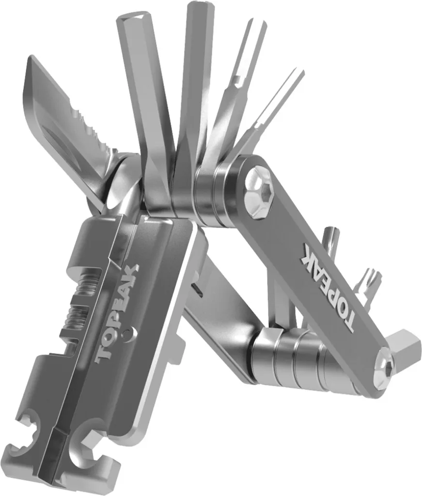 Topeak Mini P20 Multitool avec Dérive-chaîne et Clés Torx pour Cyclisme - 11