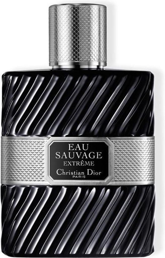 A product shot of a bottle of Dior Eau Sauvage Extreme Intense Eau De Toilette Spray.