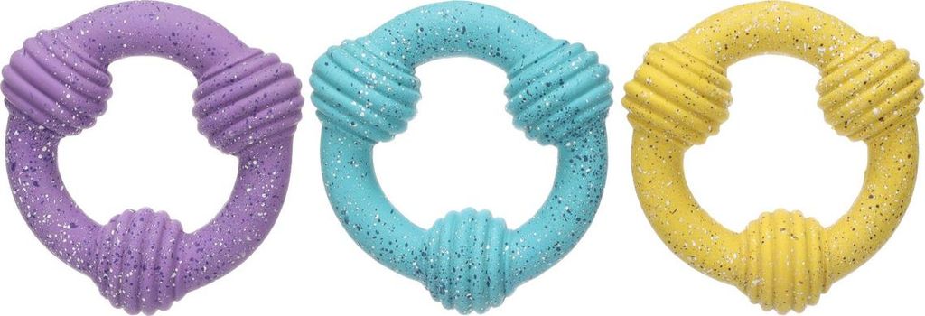 Flamingo Hundespielzeug Freckles Ring, Größe: L