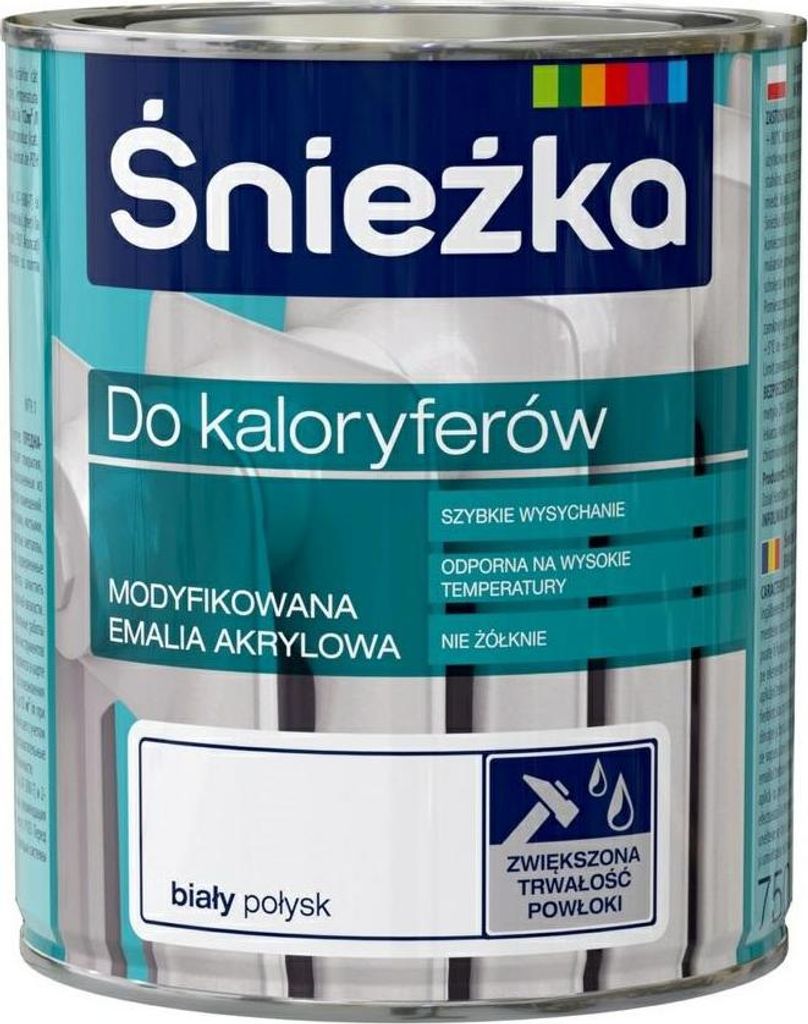 Śnieżka Für Heizkörper - Modifizierter Acryllack 0,75 l Produktbild 