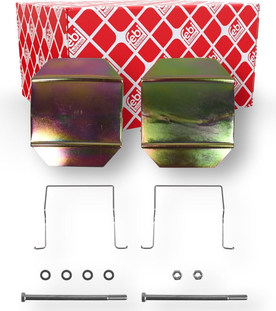 FEBI BILSTEIN 182347 Zubehörsatz Scheibenbremsbelag Hinten für CITROËN C5 II Break (RE) C5 II (RC) C5 I (DC) C5 I Break (DE) CX II CX I Break (MA)