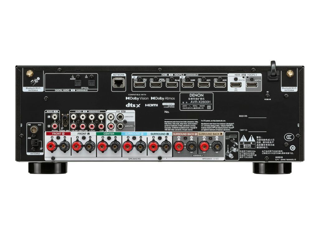 Denon AVR-X2800H HiFi-AV-Receiver Produktbild 4