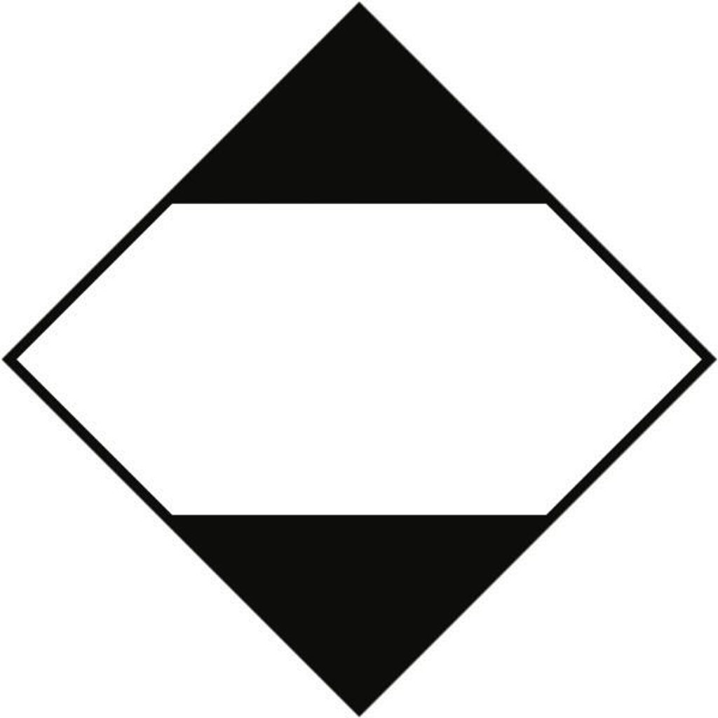 Gefahrzettel "begrenzte Mengen", Papier, 100x100 mm, 1000 Produktbild 