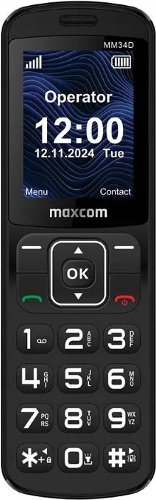 Téléphone fixe 4G Maxcom MM34D de bureau avec carte SIM