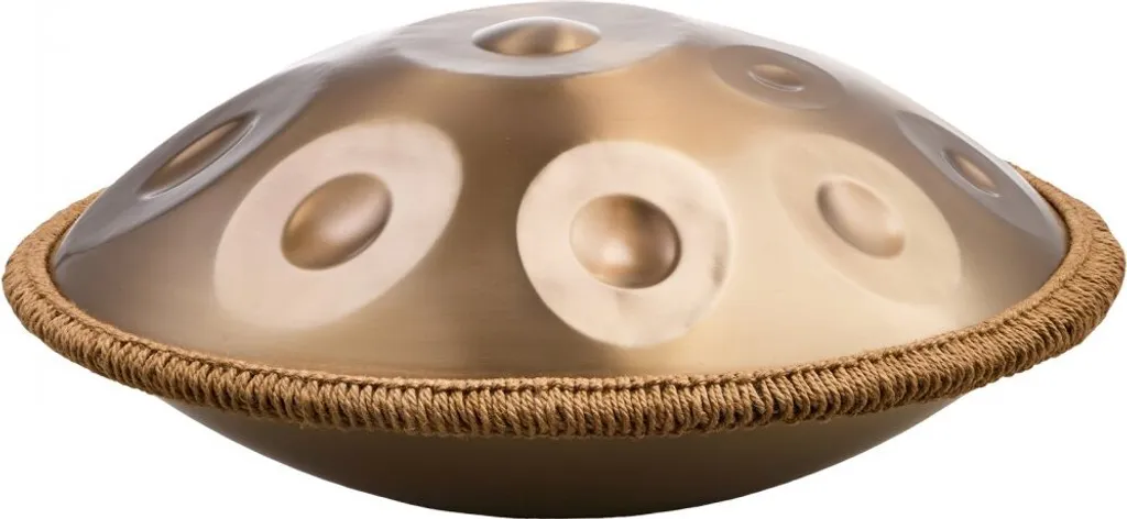Handpan ré mineur de haute qualité avec 12 notes et finition acier - 11