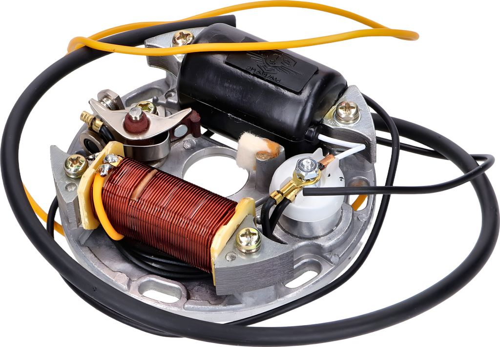 Zündanker Komplett NTS Parts 6V 17W 90mm für Kreidler Florett, Flory, Zündapp, Puch