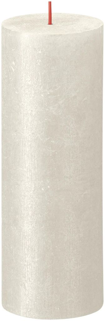 Vela, vela cónica "Shimmer" 190/68, color marfil Imagen del producto 