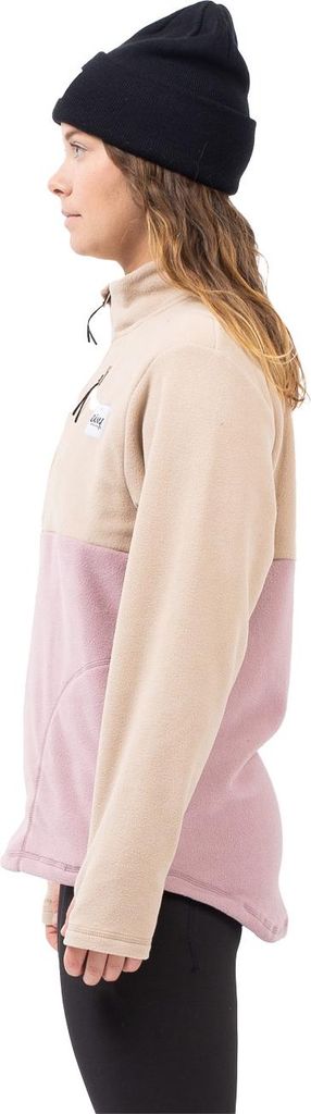 Eivy Damen Fleecejacke Techlight Halfzip Fleece 2, Größe:XL, Farben:sand faded woodrose