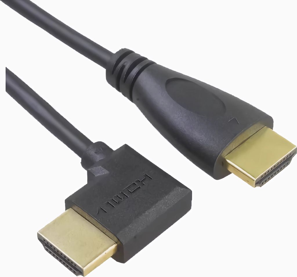 J53 HDMI Kabel abgewinkelt für TV DVD Beamer Laptop PC Audio Video Kabel 50cm