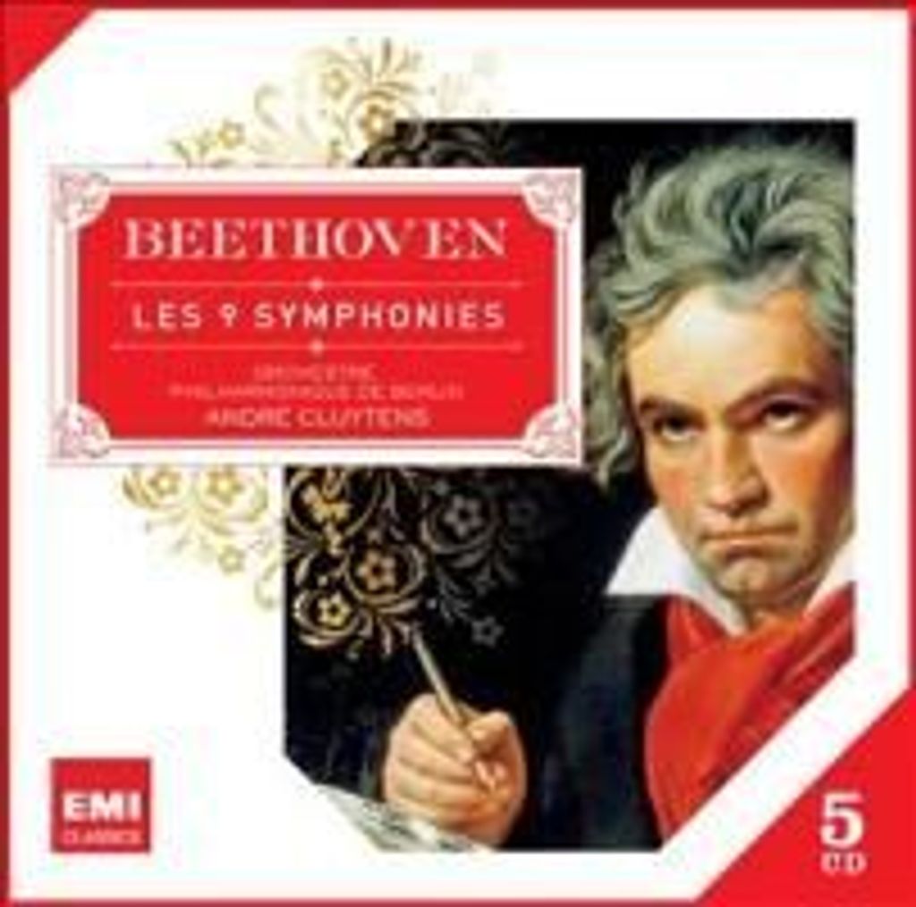 Warner Music André Cluytens - Beethoven Symphonies, 5CD, Klassisch, CD, André Cluytens, Physische Medien, Erwachsener, 5 Disks