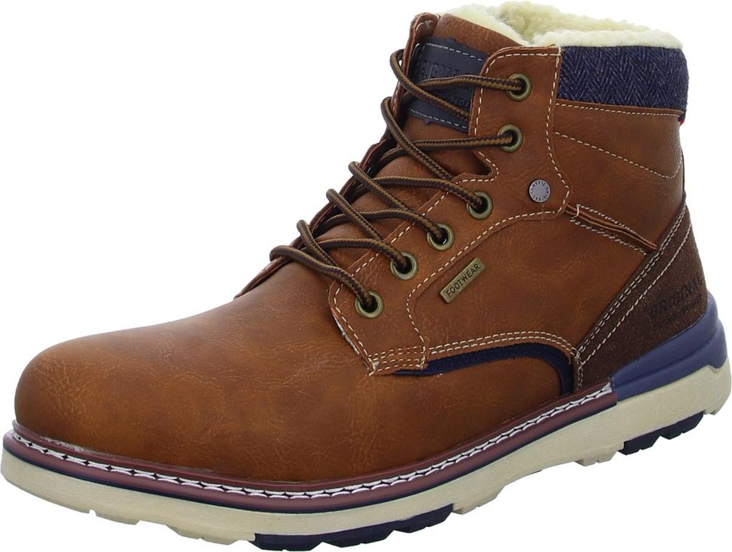 living UPDATED Herren-Schnürstiefel gefüttert Braun, Farbe:braun, EU Größe:47