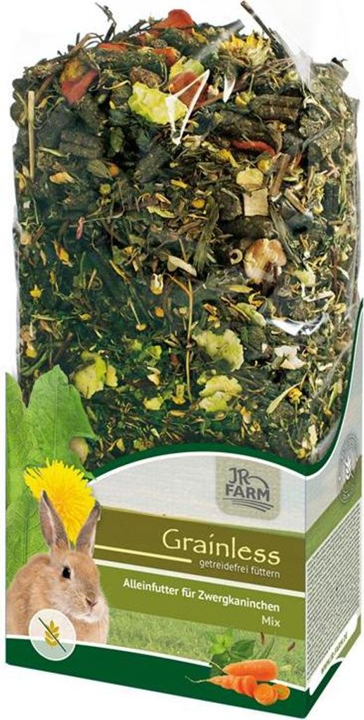 JR Farm Grainless Mix Zwergkaninchen 2500 g