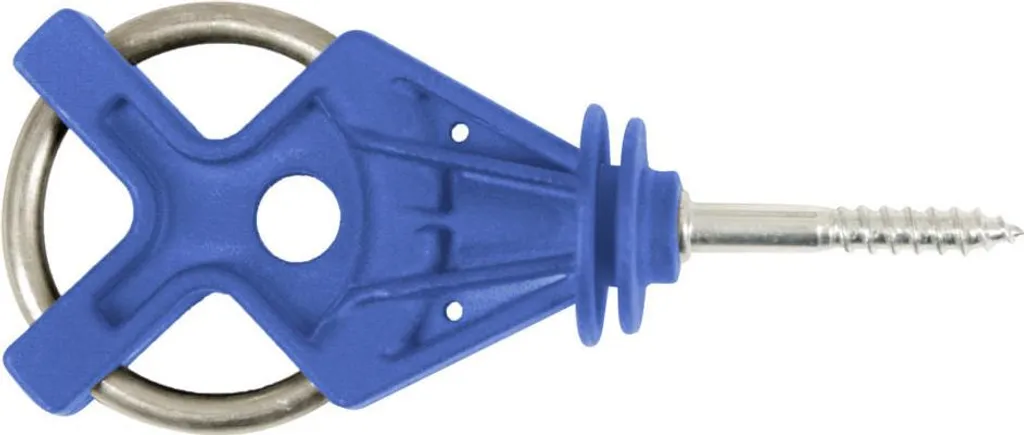 Poignée pour clôture chevaux et bétail en inox bleu Ako pack de 10