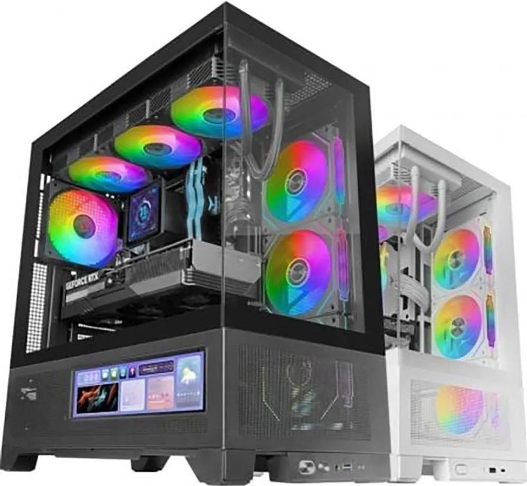 Mars Gaming MC-LCDX ATX Case Schermo IPS 9,16" Vetro Immagine del prodotto 