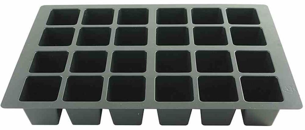 SIENA GARDEN Plaque à pots 310x530 mm avec 24 pots Ø 7,4 cm Image du produit 