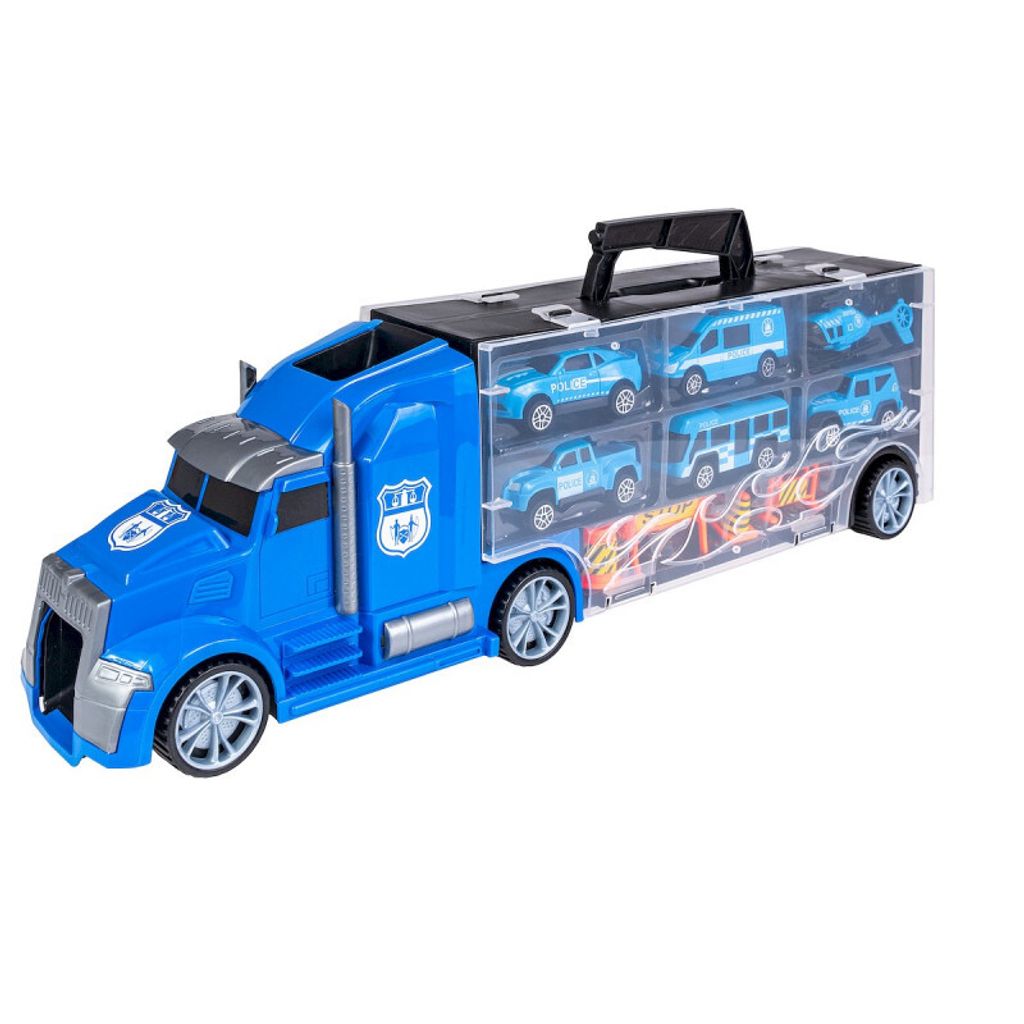 Lkw - Koffer mit Autos