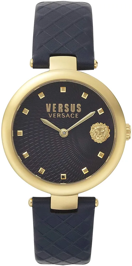 Montre Versus Versace VSP870318 Buffle Bay : Design Argenté et Bleu