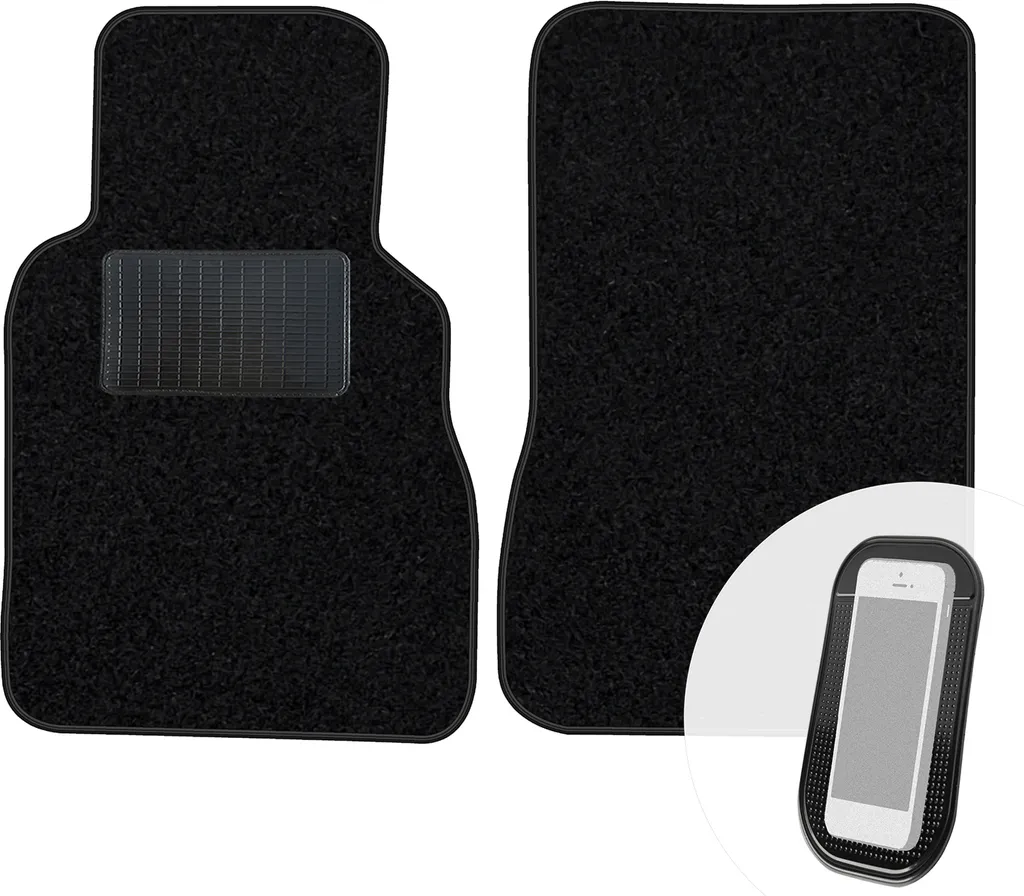 Offerta Tappetini Mercedes Benz W123 Velours Nero - Set 2 Pezzi