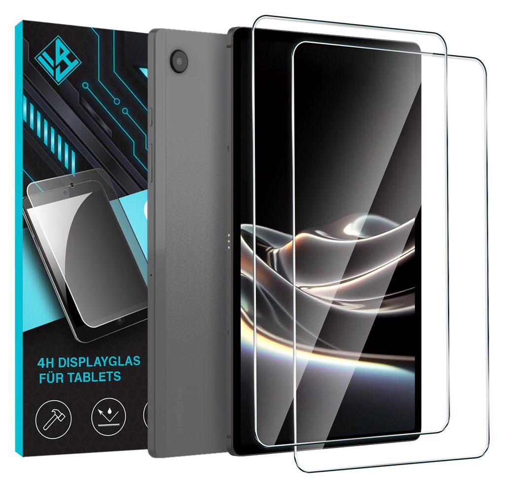 2x 4H Tablet Schutzglas für Samsung Galaxy Tab A8 10.5 Zoll Produktbild 