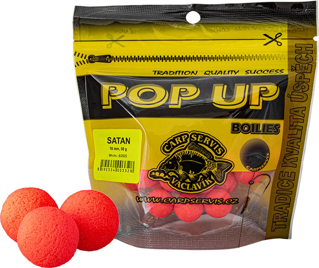 Karpfen Servis Vacclavik Pop Up Beutel 16mm 50g 5086