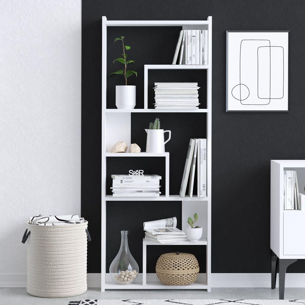 Skye Decor, Prins, Bücherregal, 100 % MELAMINBESCHICHTETE Produktbild 