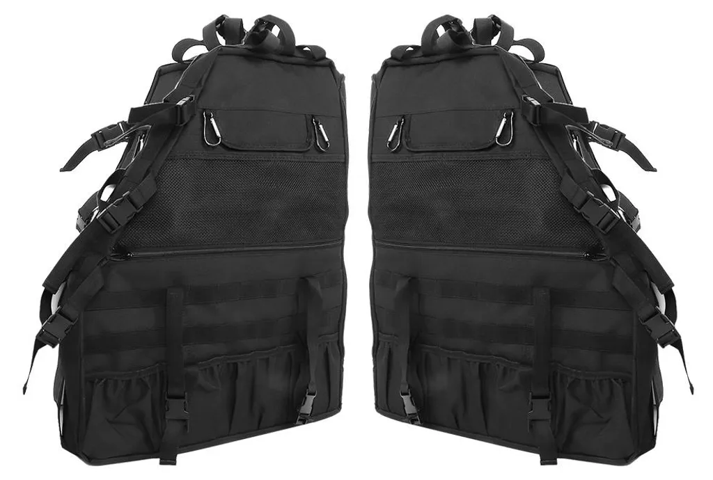 Rangement de coffre Jeep Wrangler JK : Sacoche de sécurité latérale 2 Pcs