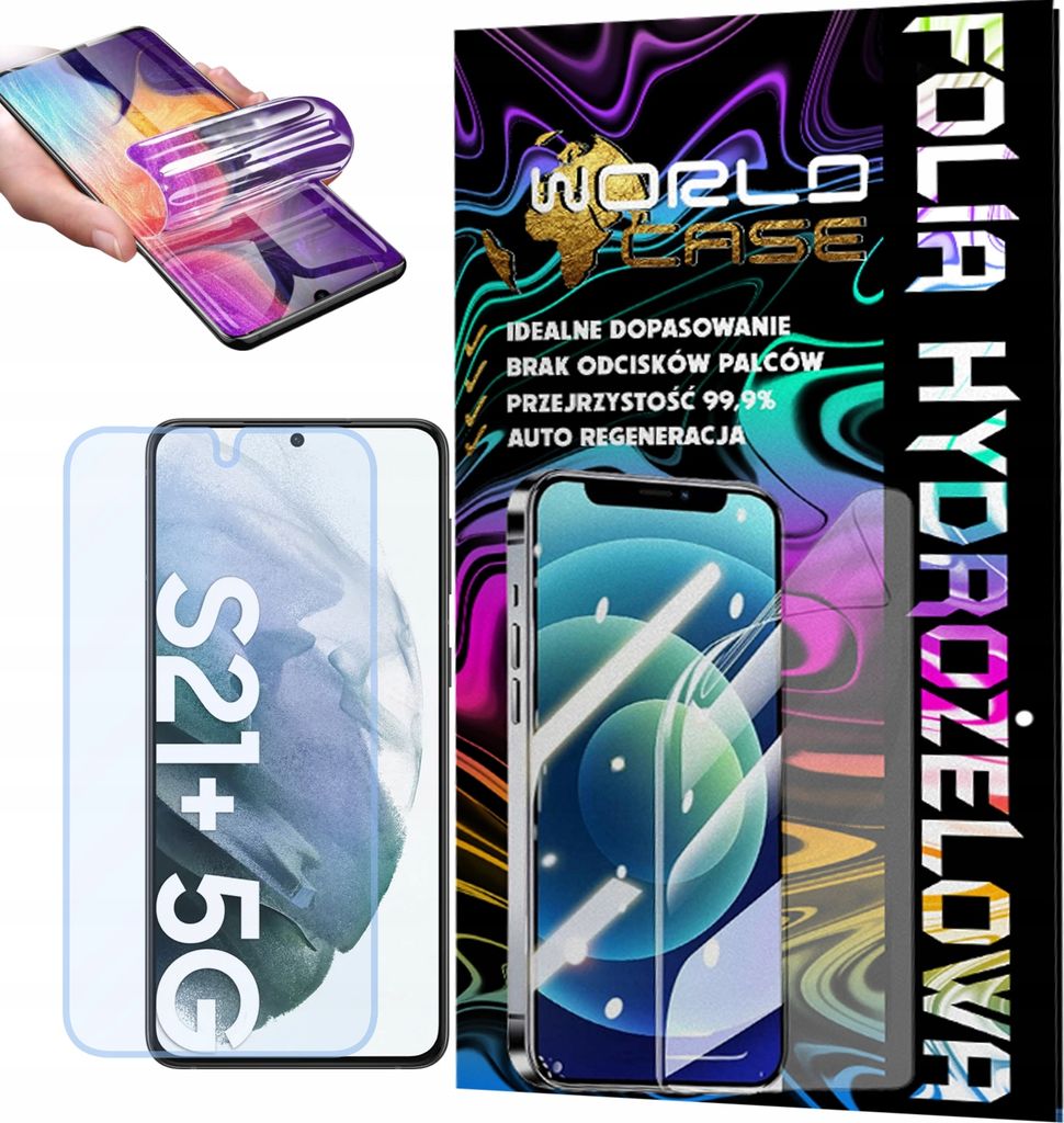 Schutzfolie Aus Hydrogel Für Samsung S21 Plus Bildschirm Stark