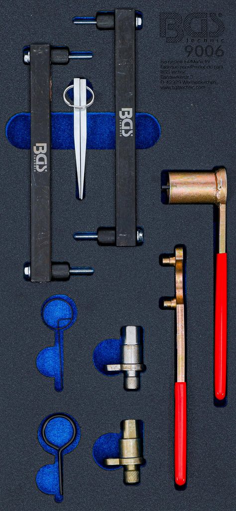 BGS technic Tool Tray 1/3: Engine Timing Tool Set, 2,06 kg