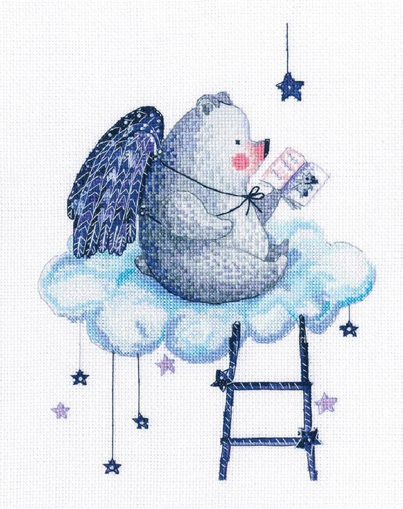rto Kreuzstich-Set "Skywatcher" m810, nummeriertes Modell, 16,5x22,5 cm