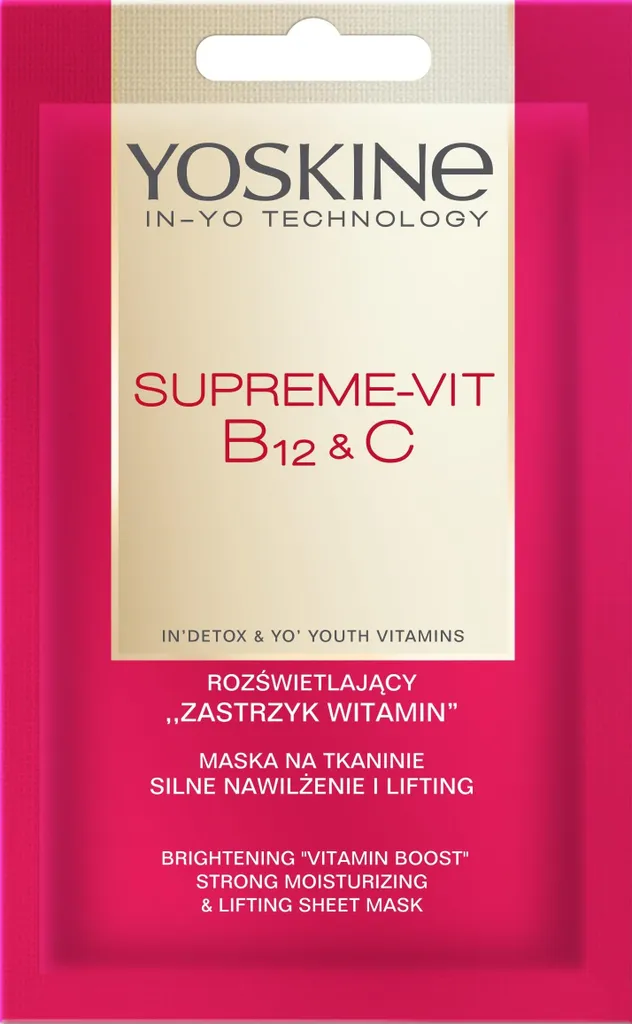 Trattamento Supreme-Vit B12 + C: Maschera Lifting Luxury 20ml