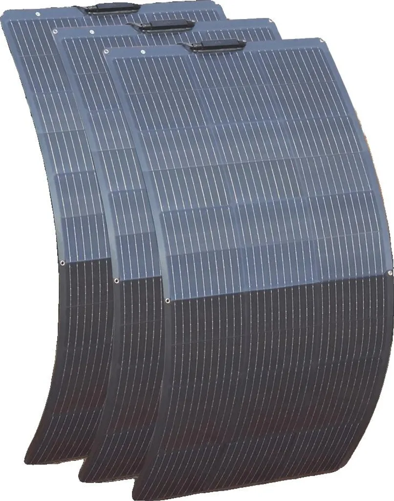 Panneau solaire 450W étanche pour stopper les pannes d'énergie 3x150W