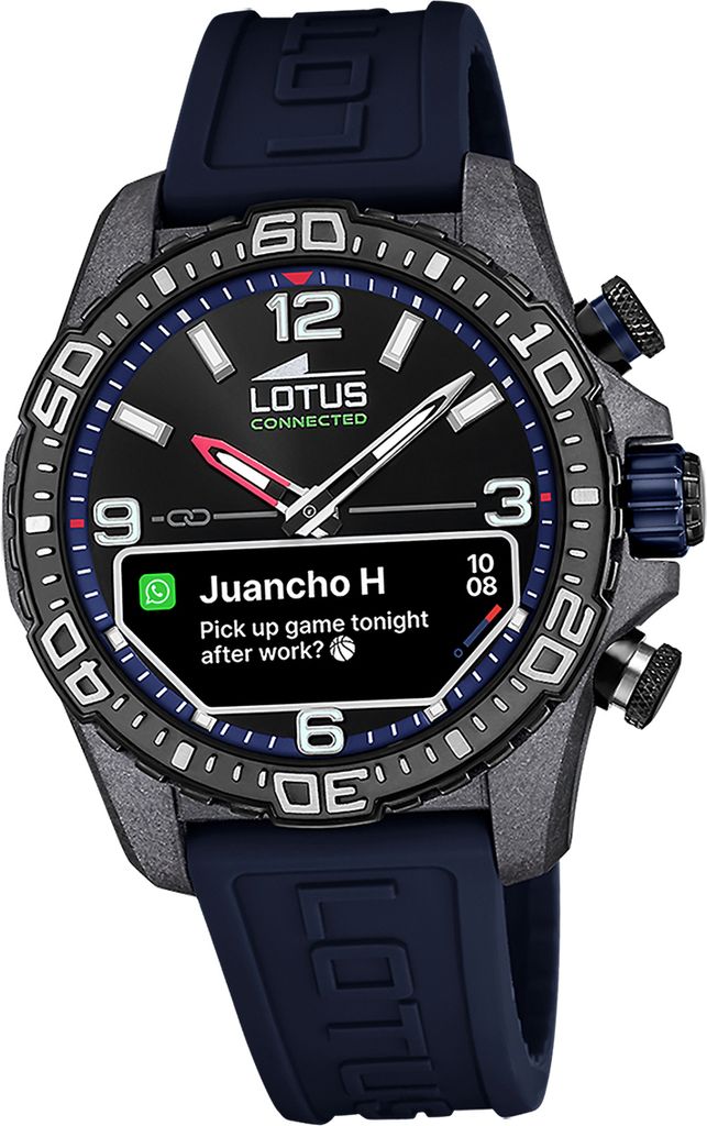 Lotus Kunststoff Herren Uhr Armbanduhr blau Sport Multifunktion D2UL20000/1