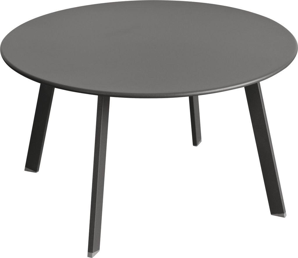 Stolik ogrodowy metalowy SAONA, Ø 70 cm Zdjęcie produktu 
