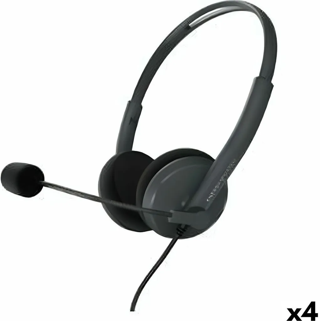 Casque Energy Sistem Office 2 ultra-léger avec micro réglable - Pack x4
