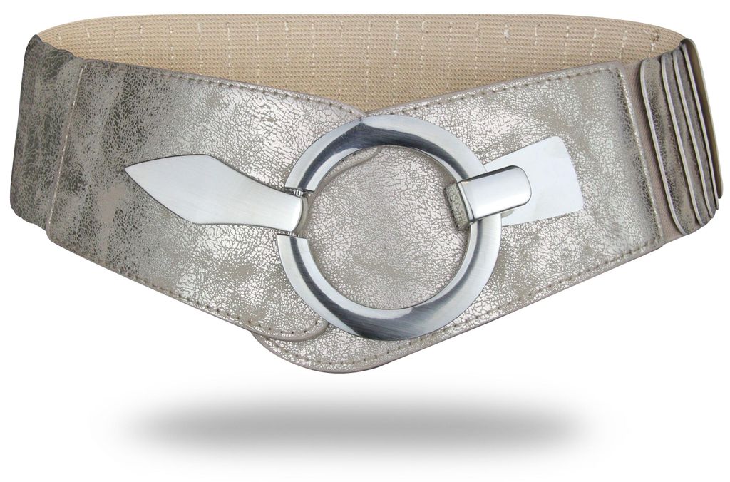 Elastischer Damen Taillengürtel, ca. 6 cm breiter Produktbild 
