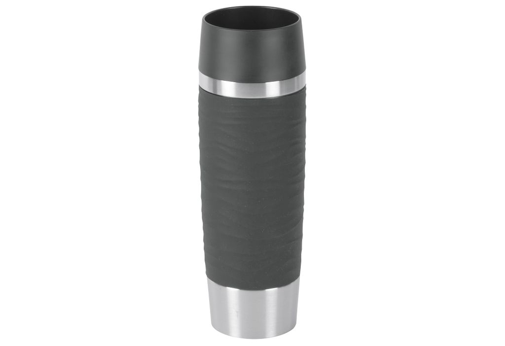 Emsa Isolierbecher Travel Mug Grande Wave schwarz Produktbild 