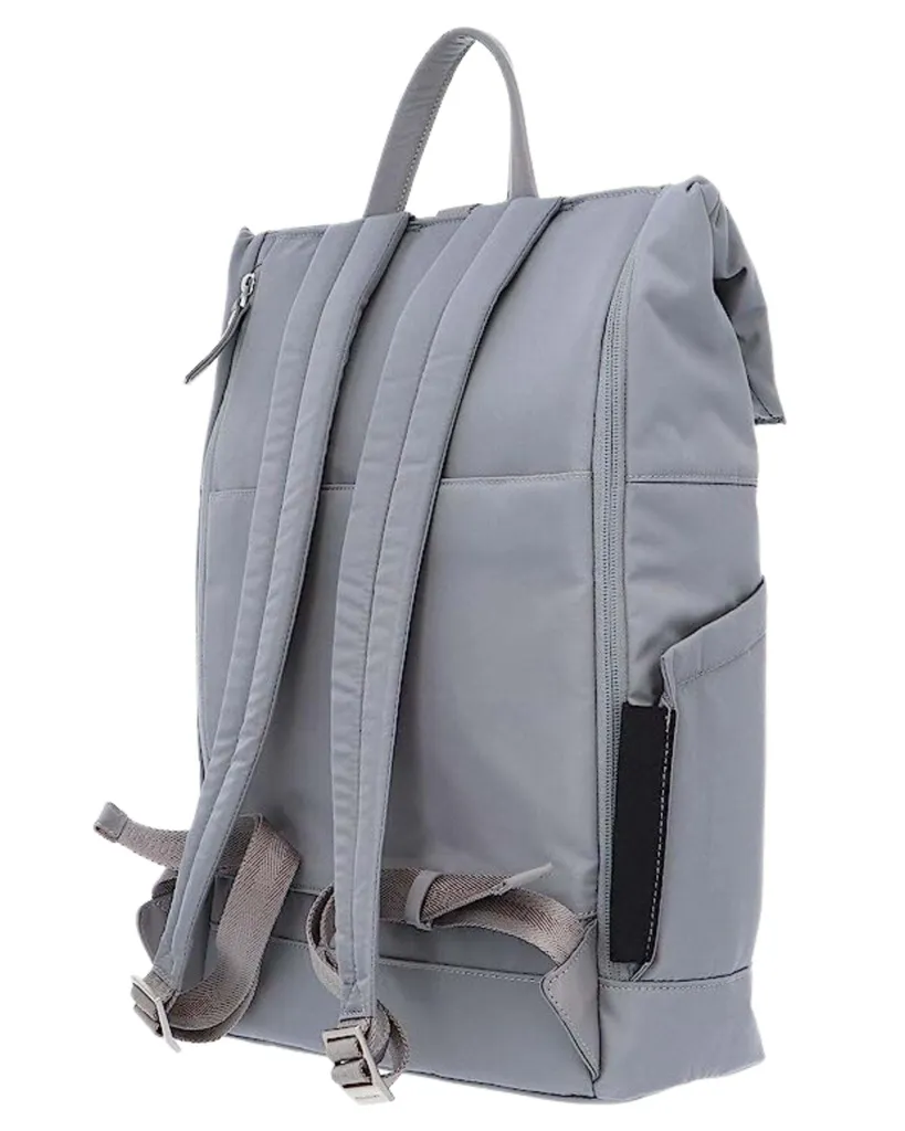 Sac à dos Piquadro CA4451BIO Gris Nylon : Compartiment PC et Tablette