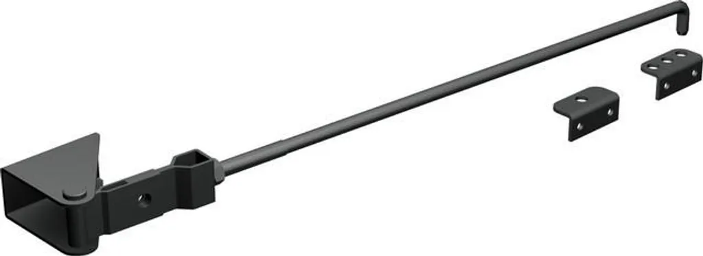 Butée de volet MANTION 1300L pour ITE - Tige 578 mm - Acier