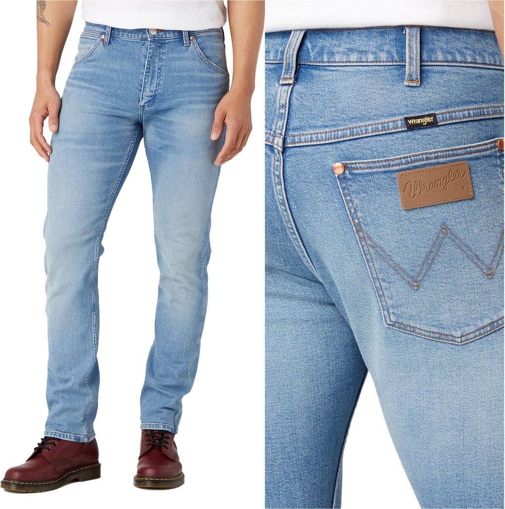 WRANGLER, Herren Jeanshosen, Slim fit, 11MWZ, W32 L34, Blau, Jeans, baggyjeans, buggy