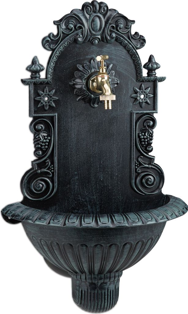 relaxdays Wandbrunnen Antik Produktbild 