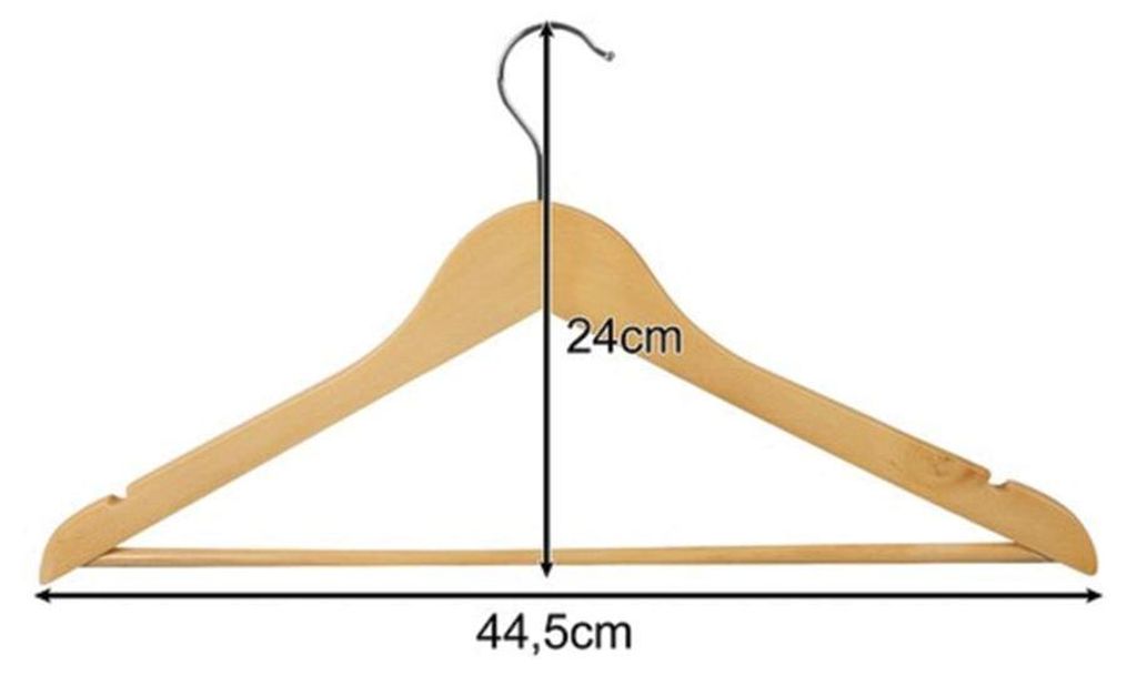 Appendini in legno, set da 10 Immagine del prodotto 