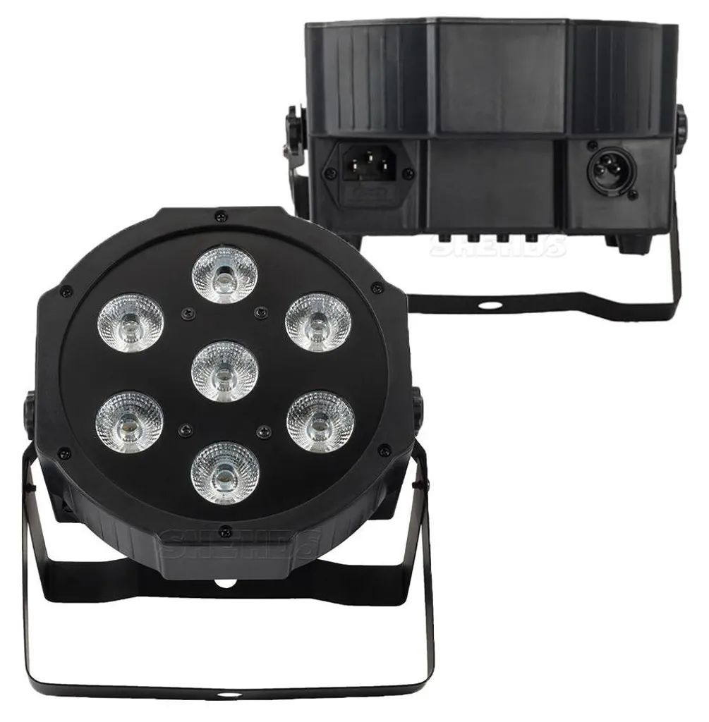 Projecteur LED Par DMX512 7x18W : Éclairage Puissant contre Salles Sombres