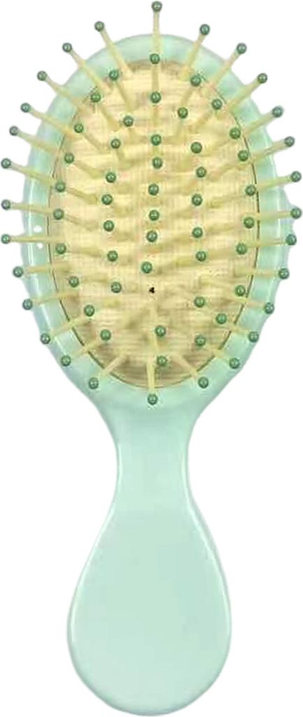 Haarbürste mit ergonomischem Griff, ultraweiche Borsten, minimiert Schmerzen, Spliss, Haarbruch, Massage, Kopfhautkamm